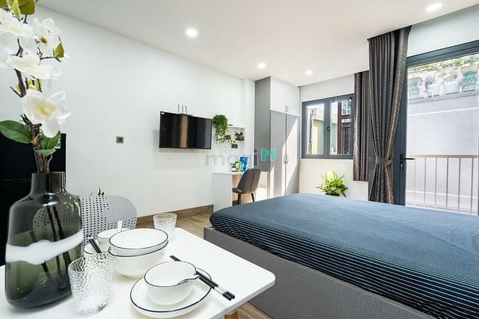 Hình ảnh Cho Thuê Căn Hộ Mới_Full NT_Thoáng Mát Đường D5_Ngã Tư Hàng Xanh
