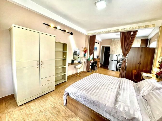 Hình ảnh Căn Hộ Cao Cấp sát UEH CS B_Bancol lớn_40m2_Full nội thất_ĐC nuôi pet
