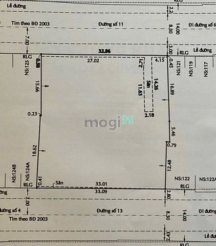 Hình ảnh Lô đất lớn 1262m² 2 mặt tiền trước sau Phường Tân Kiểng Q7 giá 120tr/m