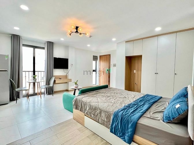Hình ảnh Căn Hộ 1 phòng ngủ ban công siêu rộng q3