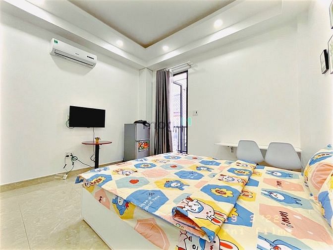 Hình ảnh Căn Hộ Studio ban công gần Cầu Bông Quận 1