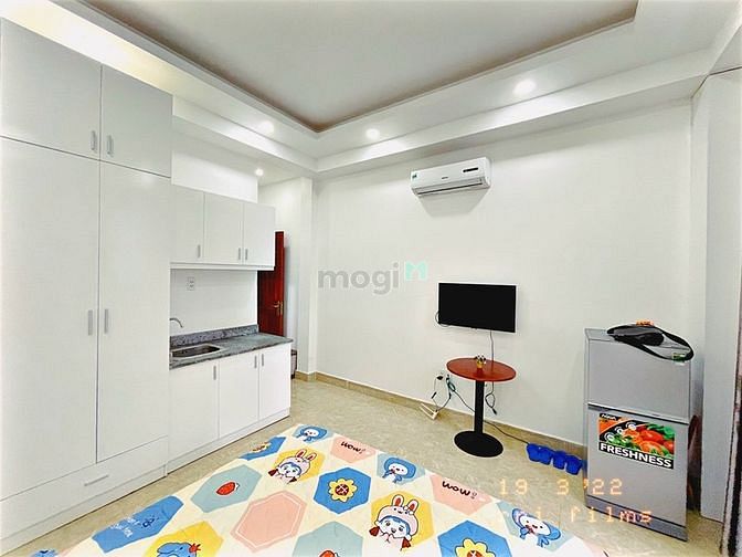 Hình ảnh Căn Hộ Studio ban công gần Cầu Bông Quận 1
