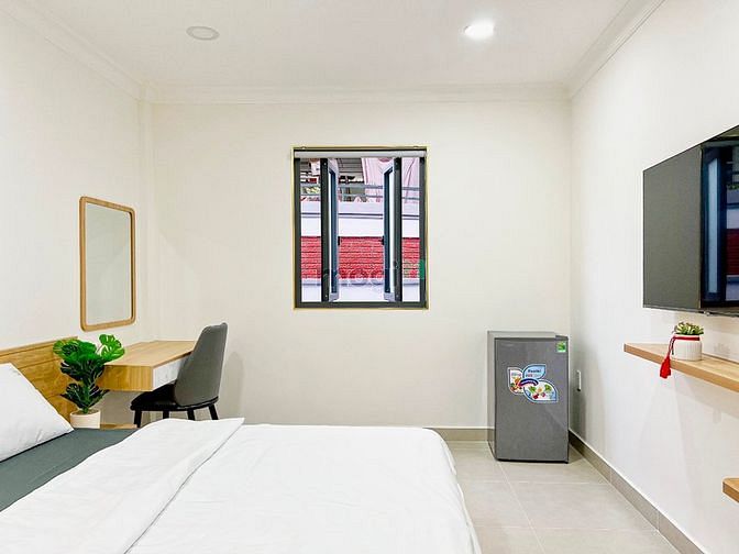 Hình ảnh 🔥CHDV 1PN Full Nội Thất Máy Giặt Riêng Tại CMT8, Quận 10