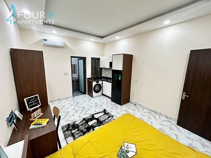 Hình ảnh khai trương chdv nội thất mới 100%, ban công, siêu thoáng
