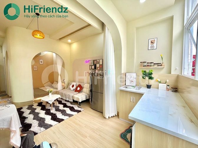 Hình ảnh Căn Hộ Full NT - 35M2 Máy Giặt Riêng - Cv Làng Hoa 💕