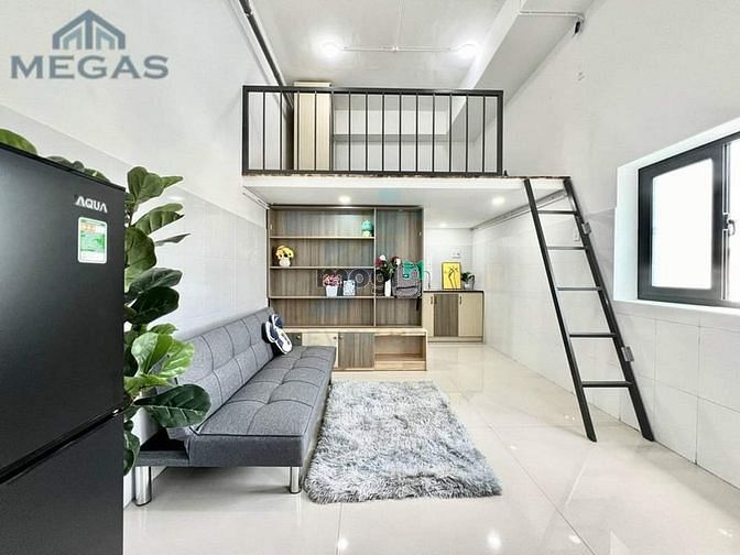 Hình ảnh Cho Thuê Căn Hộ Mới Xây Gác Cao 1m8 Full Nội Thất Hòa Bình - Đầm Sen