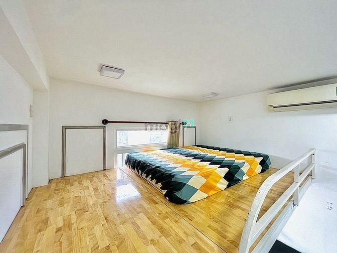 Hình ảnh Duplex full nội thất - Gác cao cửa sổ lớn.