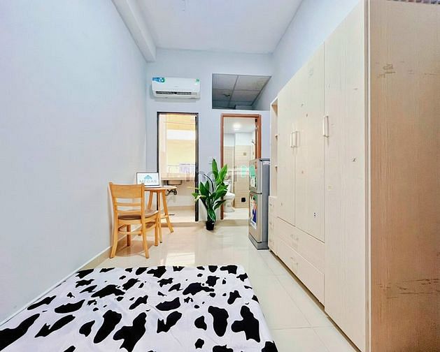 Hình ảnh Cho thuê phòng studio ban công full nt, giờ giấc tự do, k chung chủ