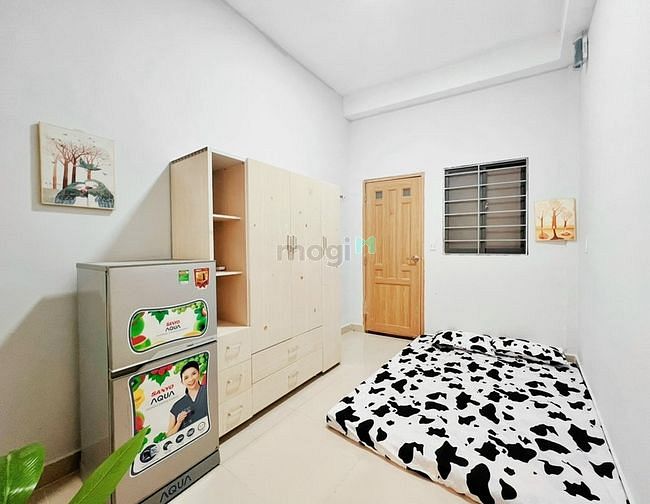 Hình ảnh Cho thuê phòng studio ban công full nt, giờ giấc tự do, k chung chủ