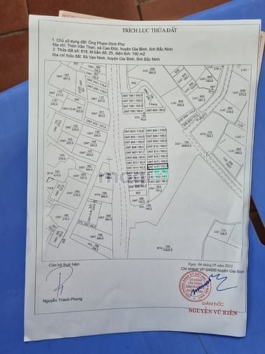 Hình ảnh Đất kinh doanh trục chính dự án Cao Thọ, Vạn Ninh, Gia Bình, Bắc Ninh