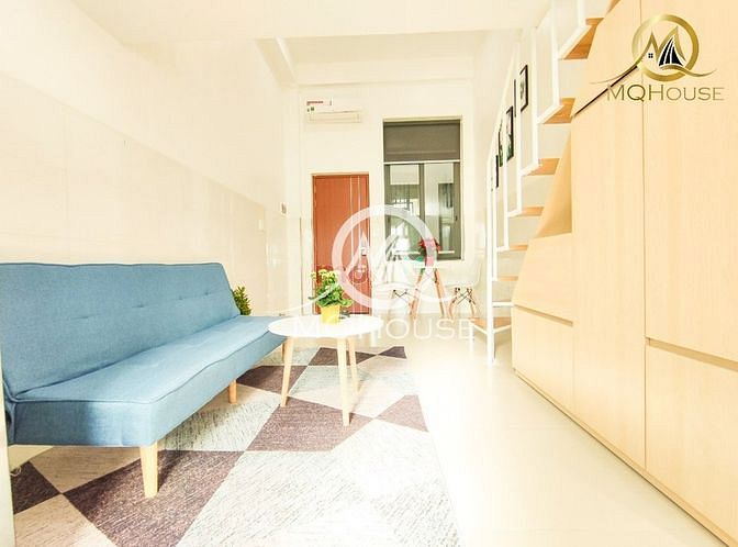Hình ảnh Cho Thuê Căn Hộ Mới 100% Gác Cao 1m8 Full Nội Thất, Hòa Bình - Đầm Sen