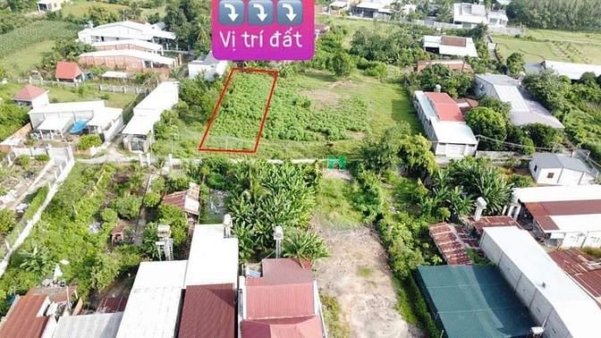 Hình ảnh Đất rẻ hậu dài cách chợ PHƯỚC THẠNH 300M ( 5 x 57 90TC ) 230tr ❤️ Giáp