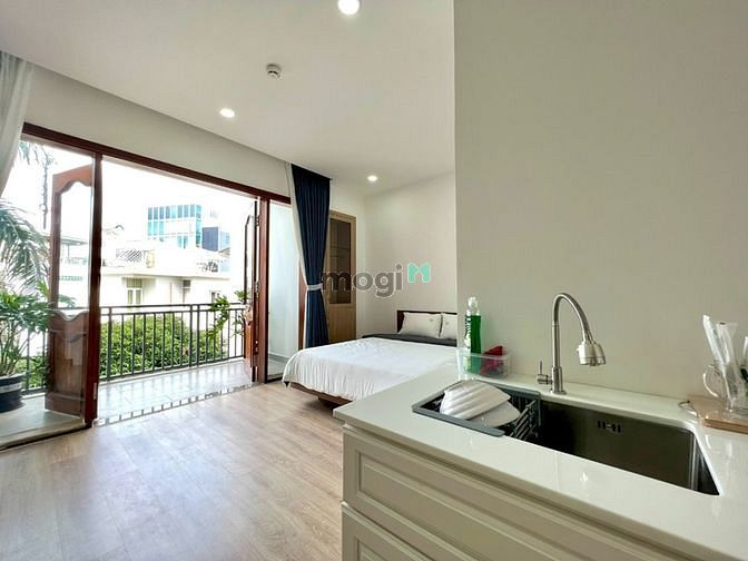 Hình ảnh Căn Hộ Studio Cao Cấp Full Nội Thất, Ban Công thoáng, Ưu đãi T12