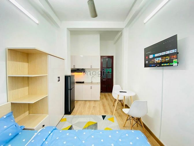 Hình ảnh Studio full nội thất có máy giặt riêng 35m2 gần Vạn Hạnh Mall