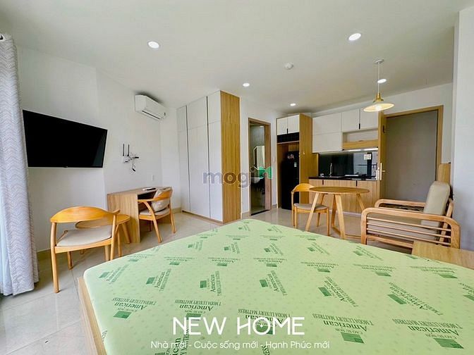 Hình ảnh Cho thuê Trang Chủ MB66.COM / Đăng Ký Tặng 66K Studio 45m2 ban công, cửa sổ full nt. Cầu Thị Nghè