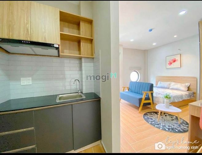 Hình ảnh 🪵 Studio đầy đủ nội thất_Cửa sổ thoáng_Thang máy_Hầm xe Sát Quận 1 ☎️