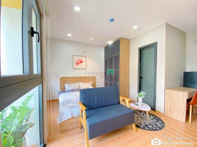 Hình ảnh 🪵 Studio đầy đủ nội thất_Cửa sổ thoáng_Thang máy_Hầm xe Sát Quận 1 ☎️
