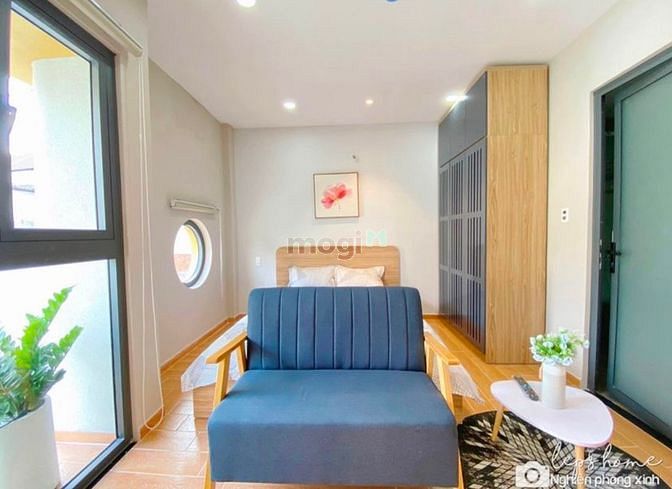 Hình ảnh 🪵 Studio đầy đủ nội thất_Cửa sổ thoáng_Thang máy_Hầm xe Sát Quận 1 ☎️