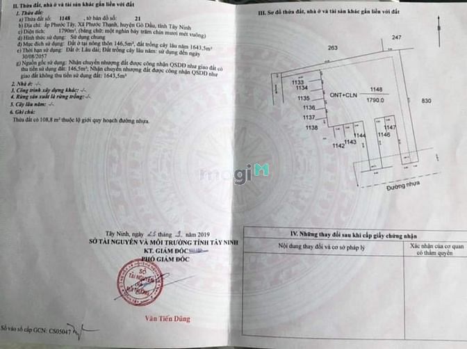 Hình ảnh [Gò Dầu] Đất 3 mặt tiền Phước Thạnh ⭕️Vị trí: Phước Tây, Phước Thạnh,