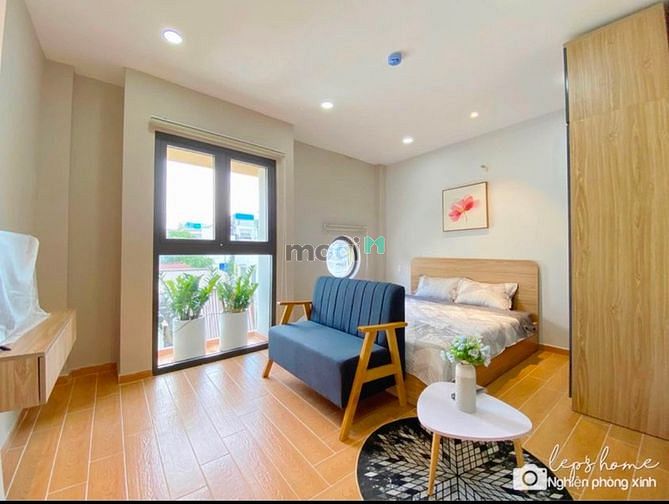 Hình ảnh 🪵 Studio đầy đủ nội thất_Cửa sổ thoáng_Thang máy_Hầm xe Sát Quận 1 ☎️