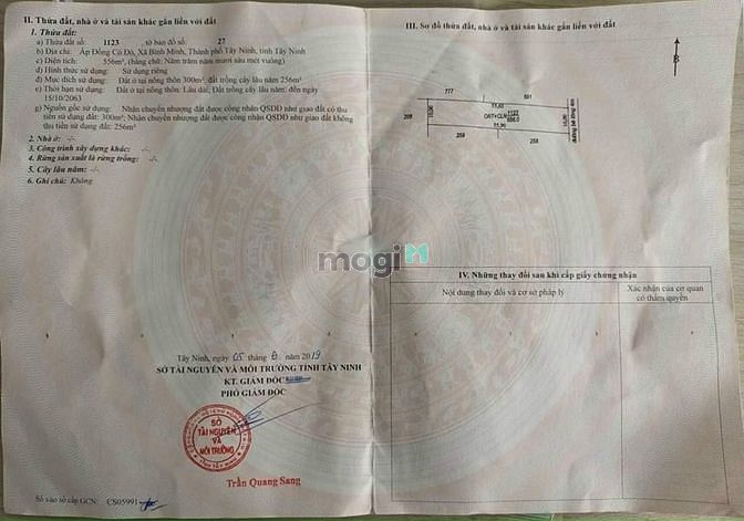 Hình ảnh [TP Tây Ninh] Bình Minh 🚗 Tiện ích: Đất đẹp vuông vức, hẻm bê tông 4m
