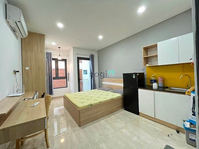 Hình ảnh Căn Hộ Ban Công 40M2 - Full Nội Thất - Lê Quang Định Bình Thạnh