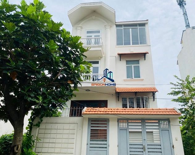 Hình ảnh Nhà riêng, biệt thự Trần Não - gara trệt 2 lầu 5PN 350m2