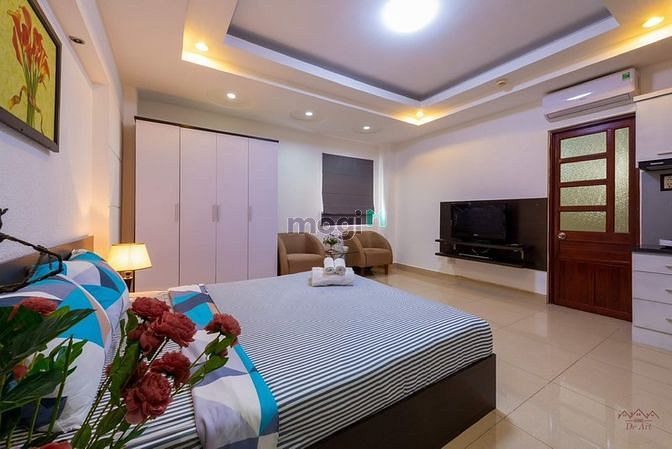 Hình ảnh Studio cửa sổ lớn máy giặt riêng full nội thất Điện Biên Phủ Quận 1