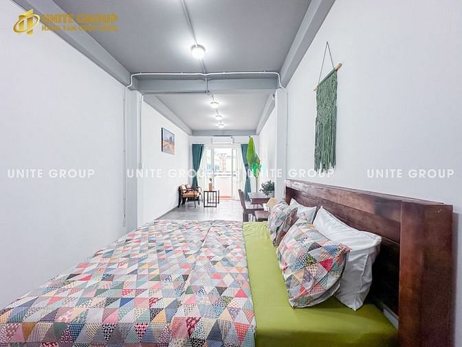 Hình ảnh Studio bancon cửa sổ lớn full nội thất Cách Mạng Tháng 8 Quận 3