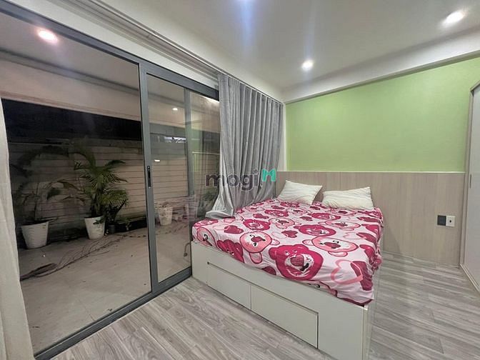 Hình ảnh Trống Sẵn Căn Hộ Studio Sân Vườn Tách Bếp Ngay Tại Bình Thạnh