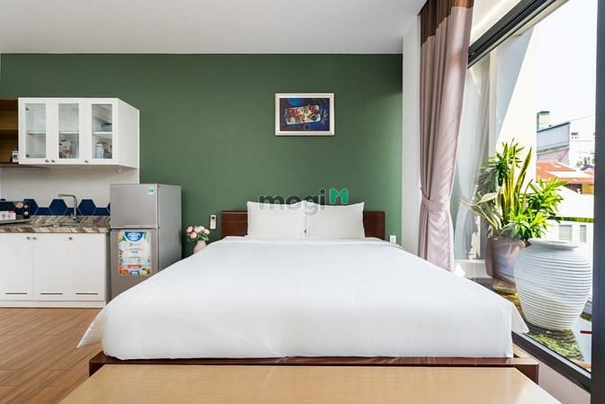 Hình ảnh Studio bancon công lớn full nội thất Cống Quỳnh Quận 1