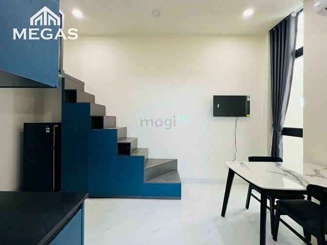 Hình ảnh Căn Hộ Dạng Gác - Có Cửa - Full Nội Thất Mới 100%- 35m2 - CV Làng Hoa