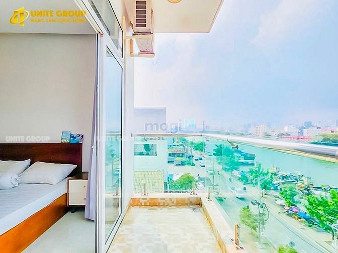 Hình ảnh Studio ban công view song full nt gần UFM, KCX, quận 4, cầu Tân Thuận,