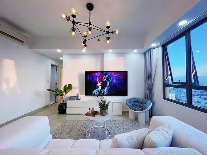 Hình ảnh Cho thuê Masteri Thảo Điền 2PN! Tầng cực cao với nội thất hiện đại