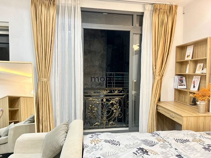 Hình ảnh Studio 1PN bacon máy giặt riêng full nội thất Nguyễn Cư Trinh Quận 1
