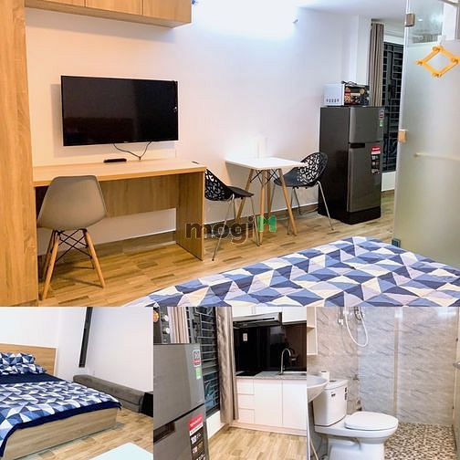 Hình ảnh Studio 1PN bacon máy giặt riêng full nội thất Nguyễn Cư Trinh Quận 1