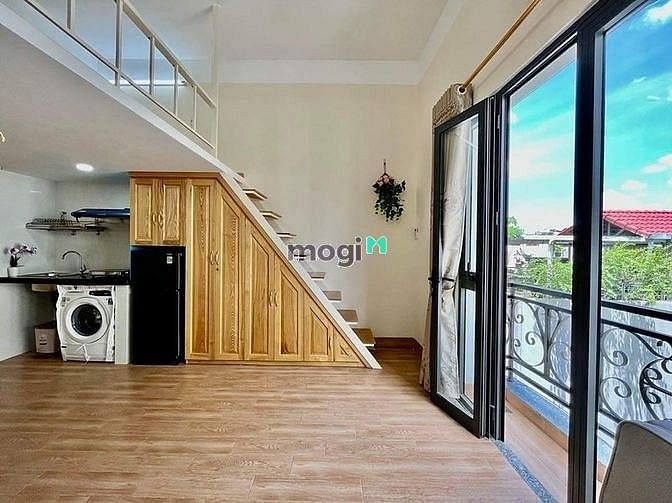 Hình ảnh Căn Hộ Cao Cấp Full Nội Thất - Gác Cao - Ban Công Riêng - Mới 100%