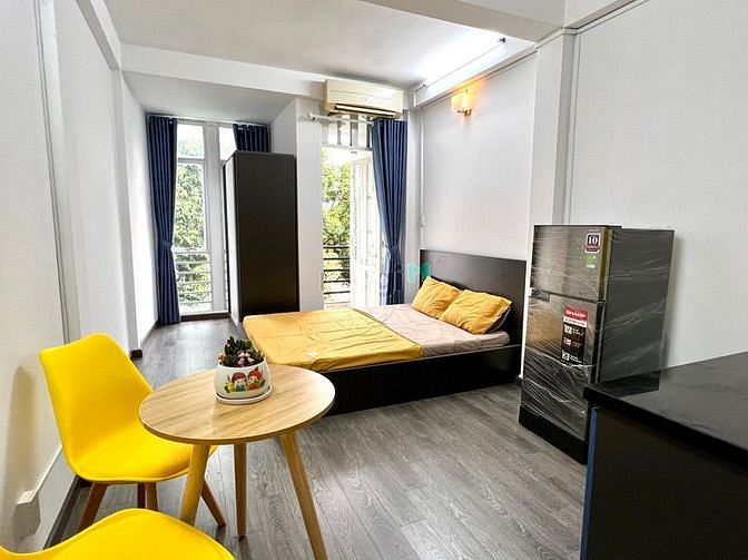Hình ảnh Phòng trọ giá rẻ 30M2 FULL NỘI THẤT VIEW đường pasteur