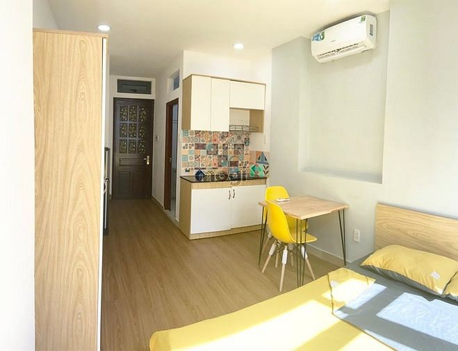 Hình ảnh Căn Hộ Khu Sân Bay - cửa sổ lớn thoáng - Full Nội Thất.