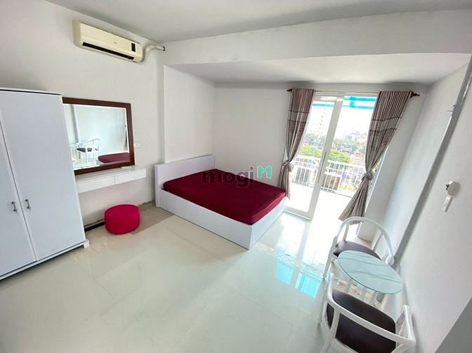 Hình ảnh Studio bancon cửa sổ lớn full nội thất Ký Con Quận 1