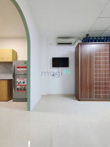 Hình ảnh Studio bancon cửa sổ lớn full nội thất Ký Con Quận 1
