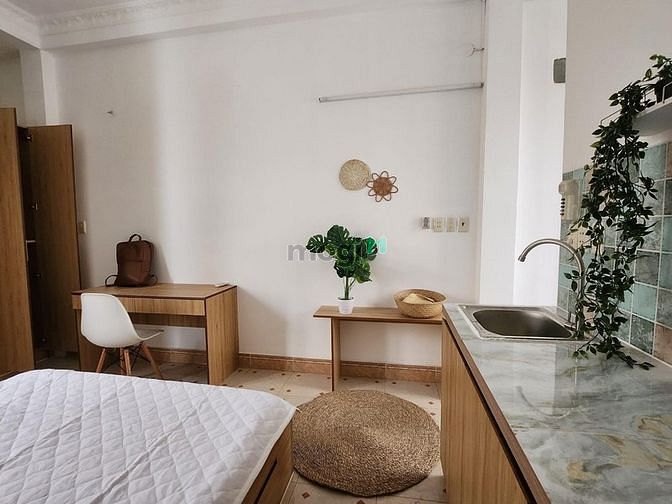 Hình ảnh Studio cửa sổ lớn full nội thất Võ Thị Sáu Quận 3