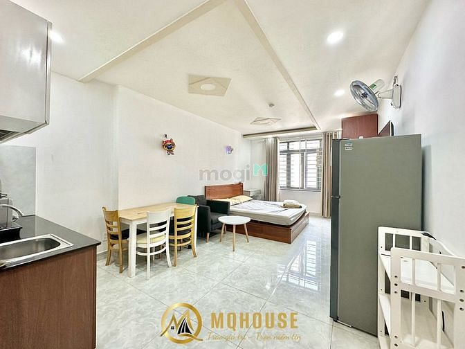 Hình ảnh Studio bancon cửa sổ lớn full nội thất An Dương Vương Quận 5