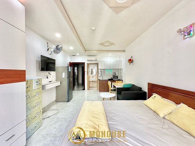 Hình ảnh Studio bancon cửa sổ lớn full nội thất An Dương Vương Quận 5
