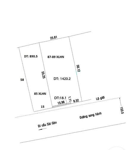 Hình ảnh 1420m - 2 hầm 18 tầng - Mặt tiền Song hành Thảo Điền - Pháp lý Chuẩn