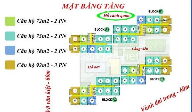 Hình ảnh Bán căn góc 2PN City Gate DT 73m2, đang cho thuê 13tr/th Gía 2,18 tỷ