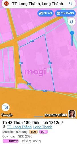 Hình ảnh Bán 1312m2 Đất Thị Trấn Long Thành Long Thành Đồng Nai