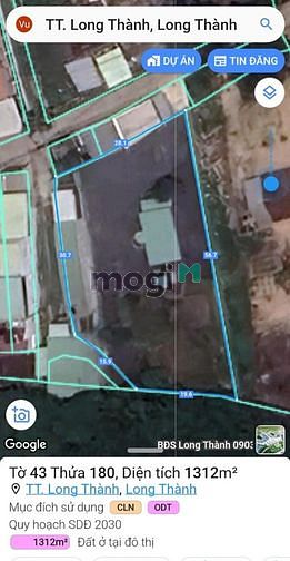 Hình ảnh Bán 1312m2 Đất Thị Trấn Long Thành Long Thành Đồng Nai