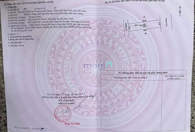 Hình ảnh Cần Bán Gấp   ♦️ Đất Phường Ninh Thạnh, TP. Tây Ninh ♦️ DT 6.5m x 28m
