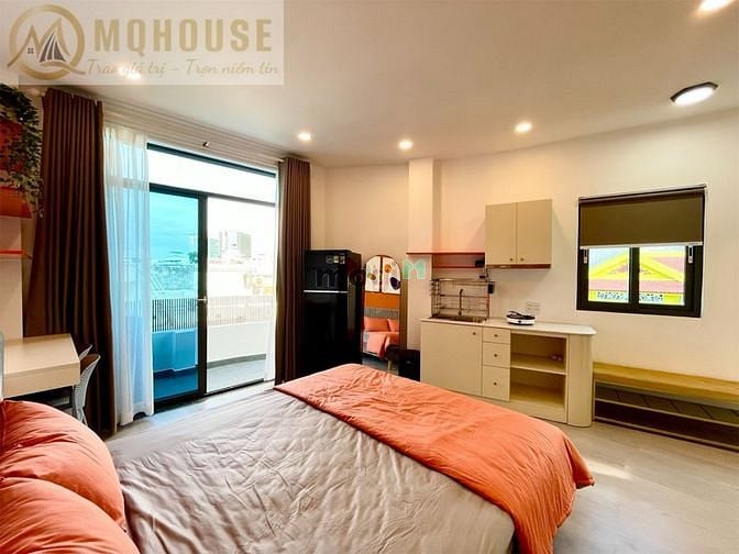 Hình ảnh Thuê Căn hộ quận Phú Nhuận đường Phan Xích Long Bancol Thang máy Mới